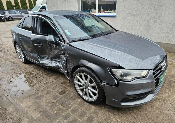 Audi A3 cena 42900 przebieg: 139000, rok produkcji 2015 z Chodzież małe 466